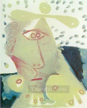Busto de Mujer 4 1971 cubismo Pablo Picasso Pinturas al óleo